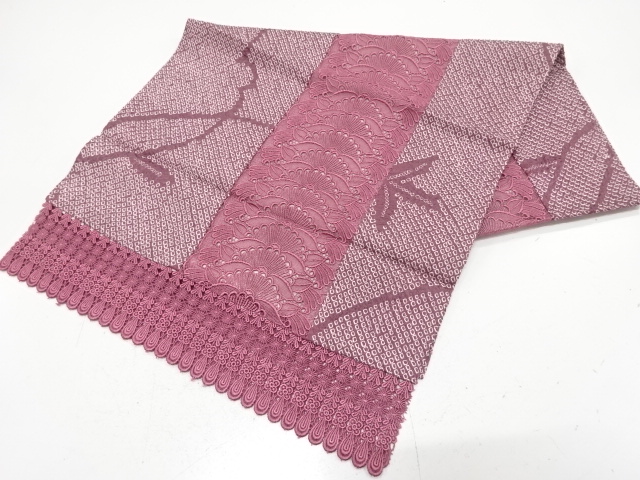 本総絞り　レースショール